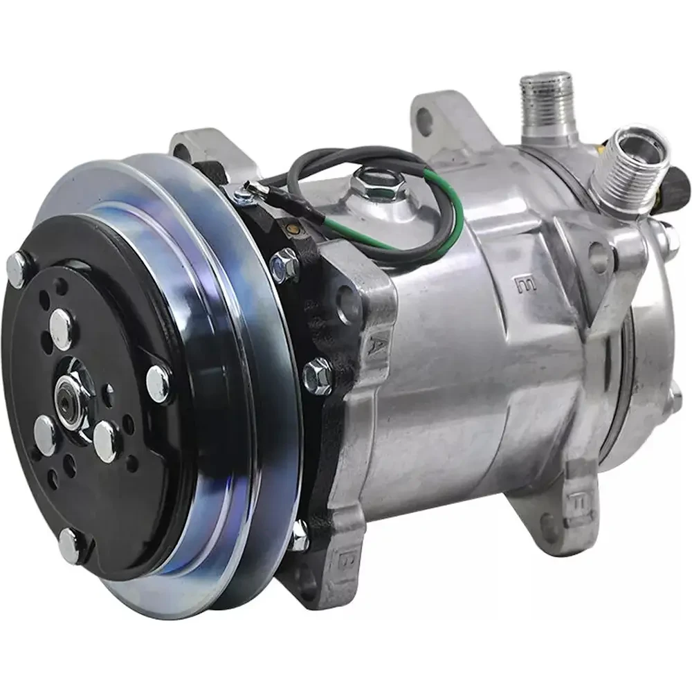 TAC-641275 24V Sanden SD5H14 A/C Compressor – 1 Groove